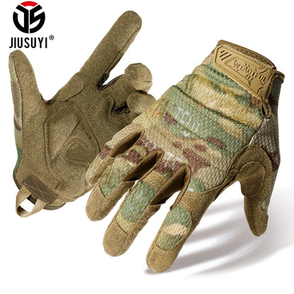 Touchscreen Tactical Gloves Shockproof Non Slip Full Finger - Smarsty