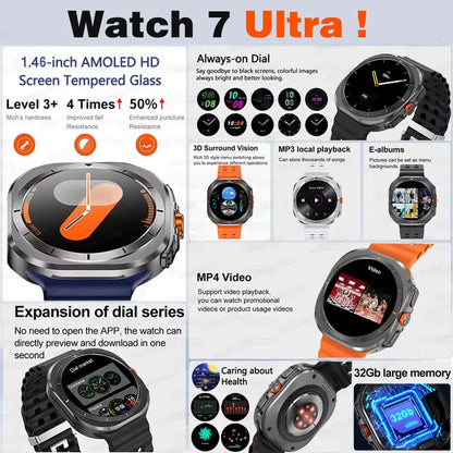 Samsung Galaxy Watch 7 Ultra Fitness Smartwatch 32GB Memory - Smarsty