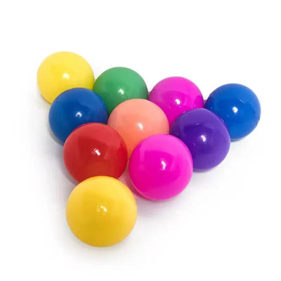 100PCS Outdoor Sport Ball Colorful Soft Water Swim Pool Ocean Wave Ball Baby Eco-Friendly Stress Air Ball Tent Toys for Children - Smarsty