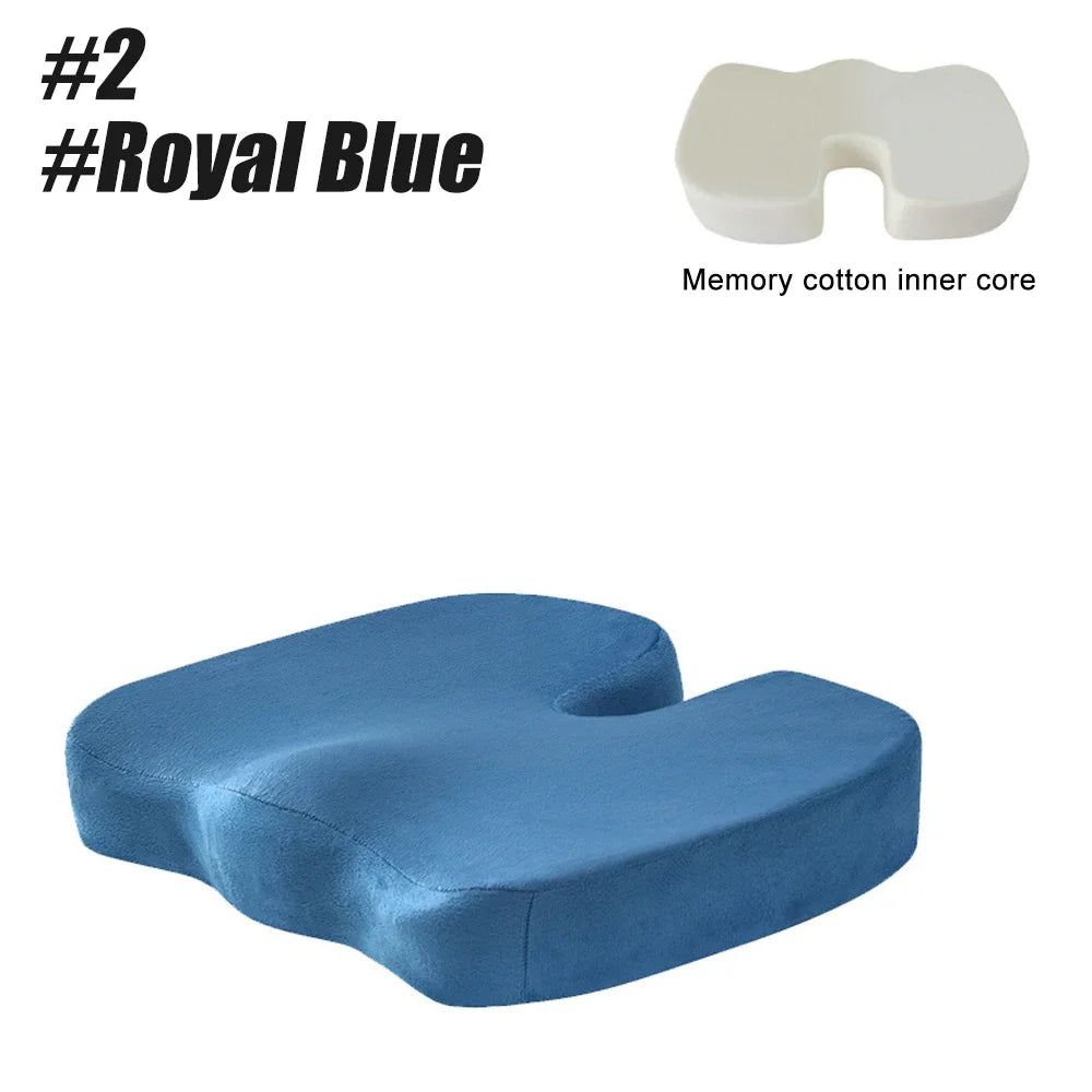 Ergonomic Memory Foam Seat Cushion for Office Chairs - Smarsty