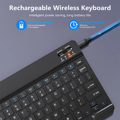Mini Wireless Bluetooth Keyboard With Integrated Mouse