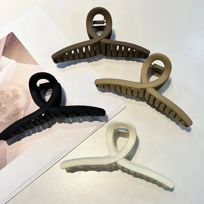Large Matte Hair Claw Clips For Women Strong Hold Comfort - Smarsty