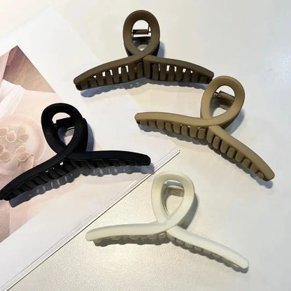 Large Matte Hair Claw Clips For Women Strong Hold Comfort - Smarsty