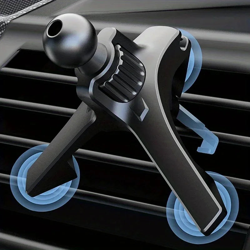 Car Phone Holder Air Vent Clip Mount 17mm Ball Head - Smarsty