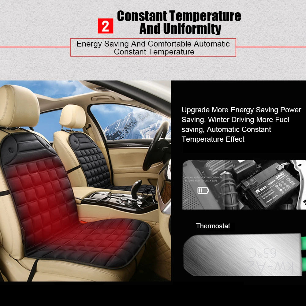 12V Electric Car Seat Heater Cushion For Warm Comfort - Smarsty