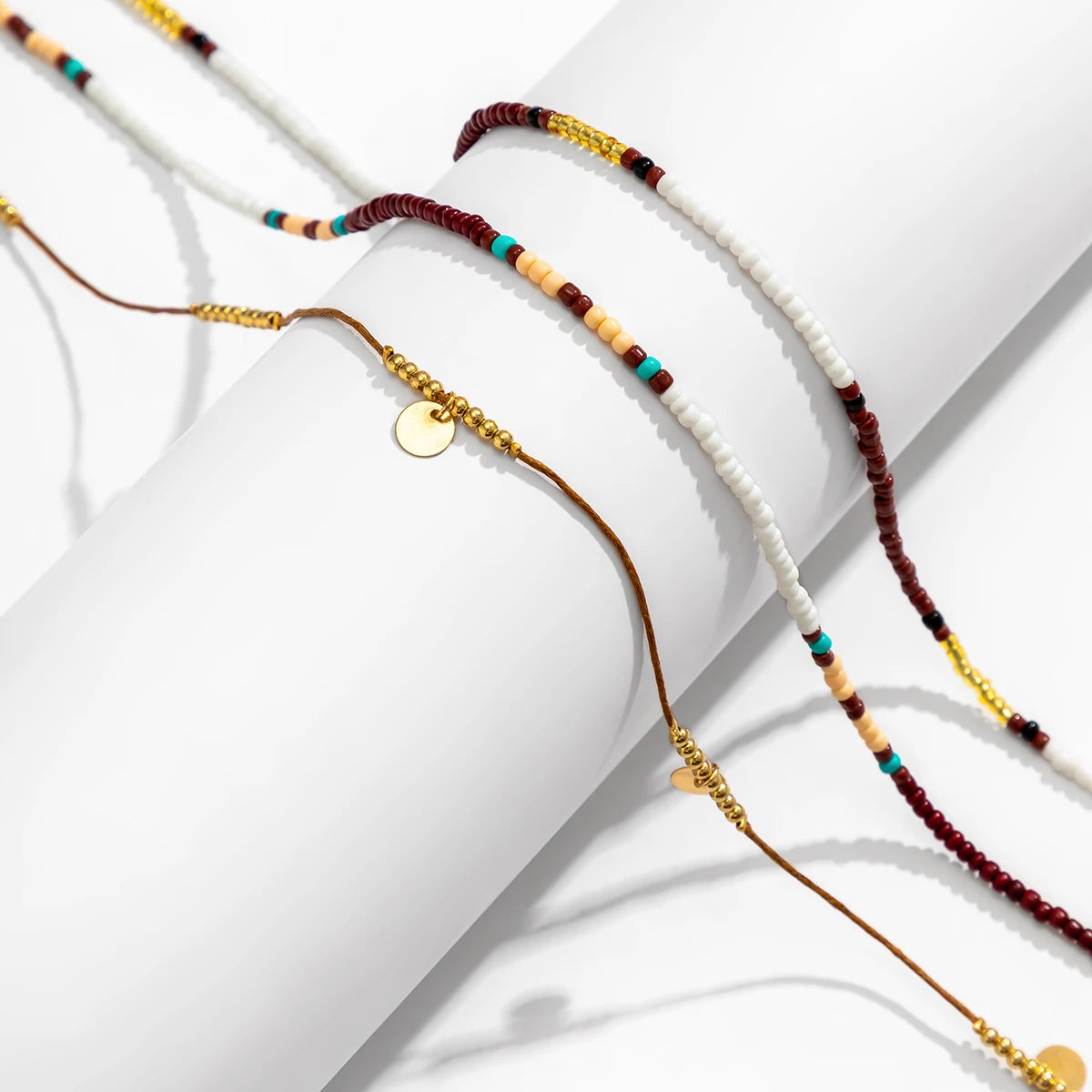 Bohemian Multi Layered Beaded Waist Chain Jewelry - Smarsty