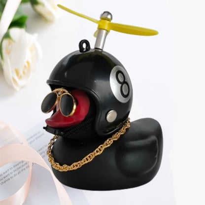 Cute Yellow Duck Helmet Car Decoration for Wind Break - Smarsty
