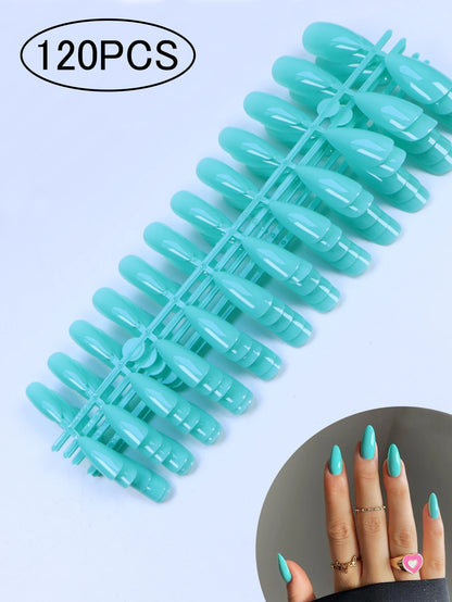 Medium Pink Candy Color Press On Nails Set - Smarsty