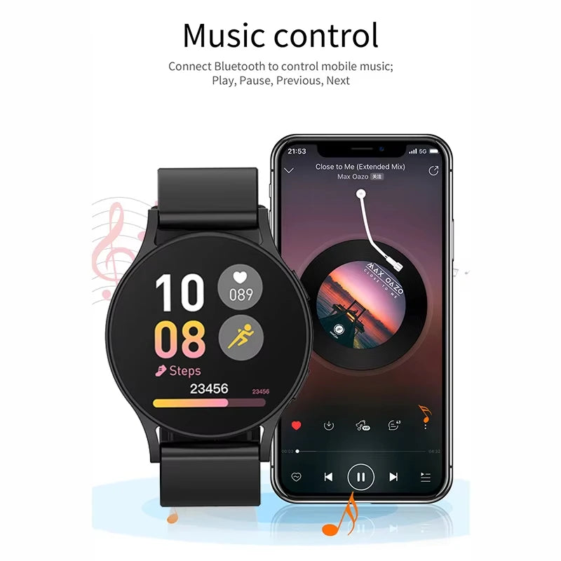 Smart Watch with Bluetooth Call and Health Monitoring - Smarsty