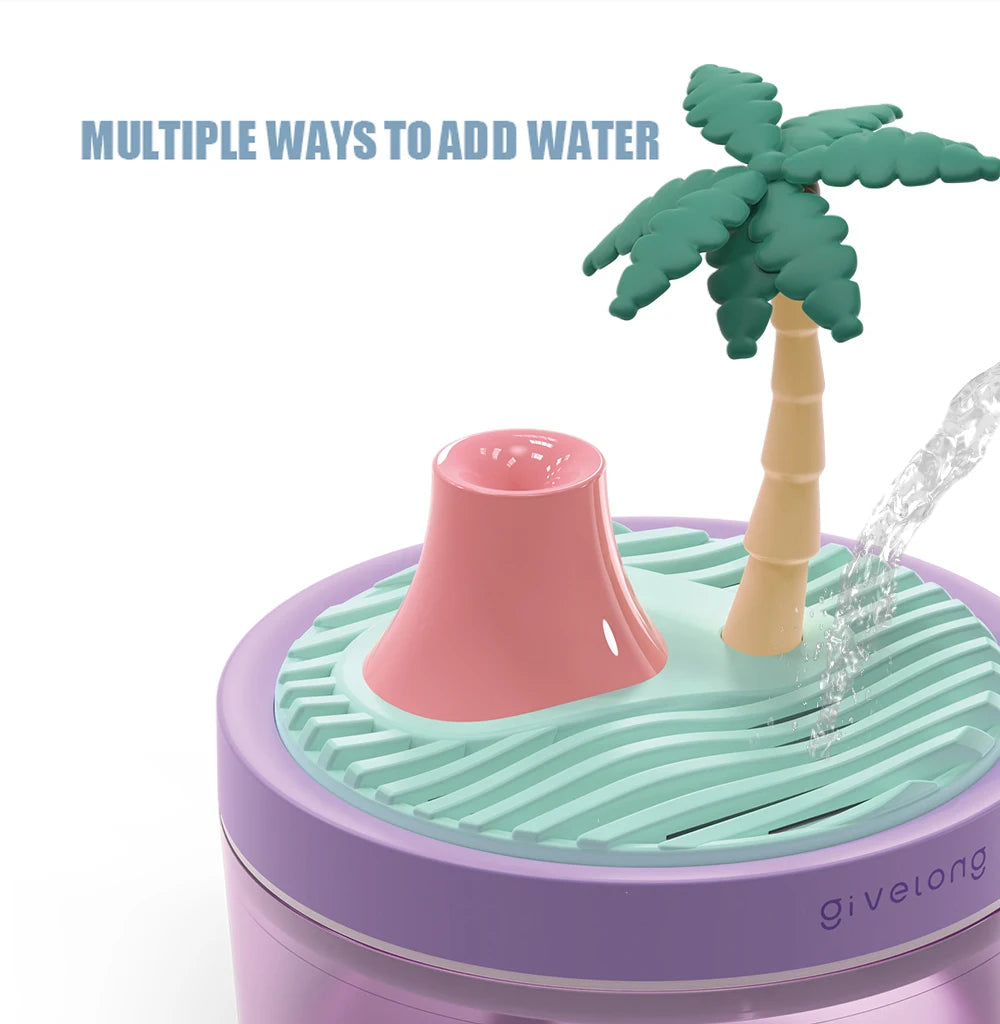 Silent Desktop USB Humidifier for Aromatherapy and Hydration - Smarsty