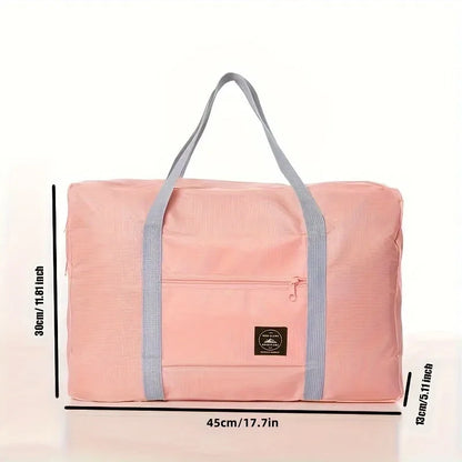 Foldable Large Capacity Travel Bag With Expandable Design - Smarsty