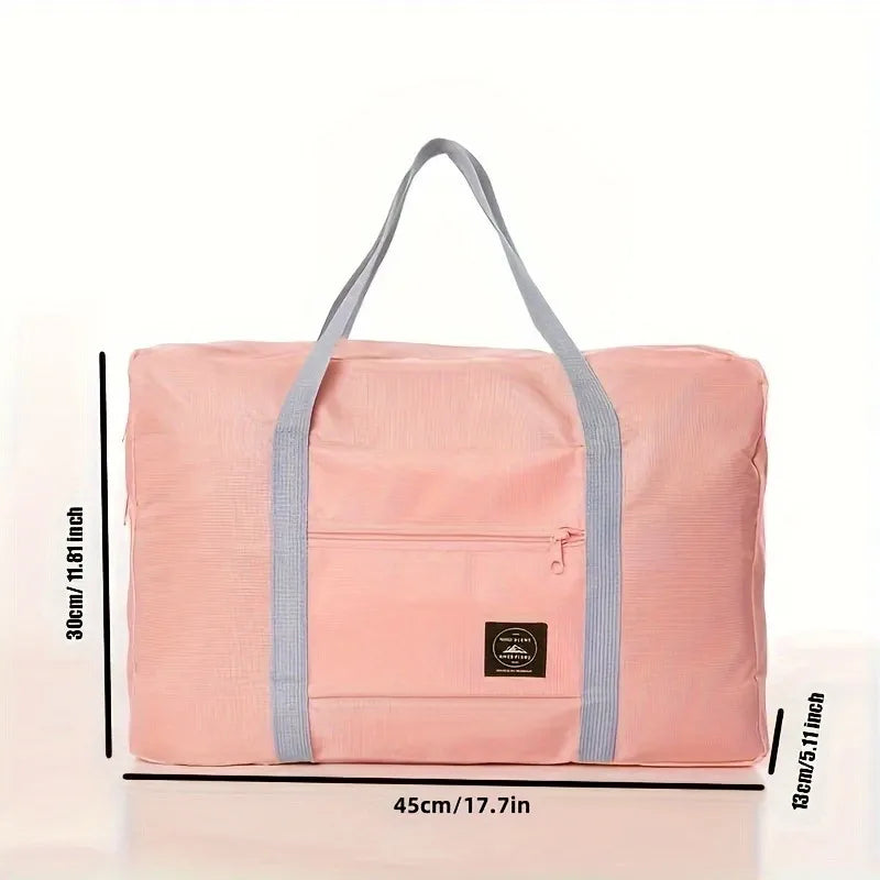 Foldable Large Capacity Travel Bag With Expandable Design - Smarsty