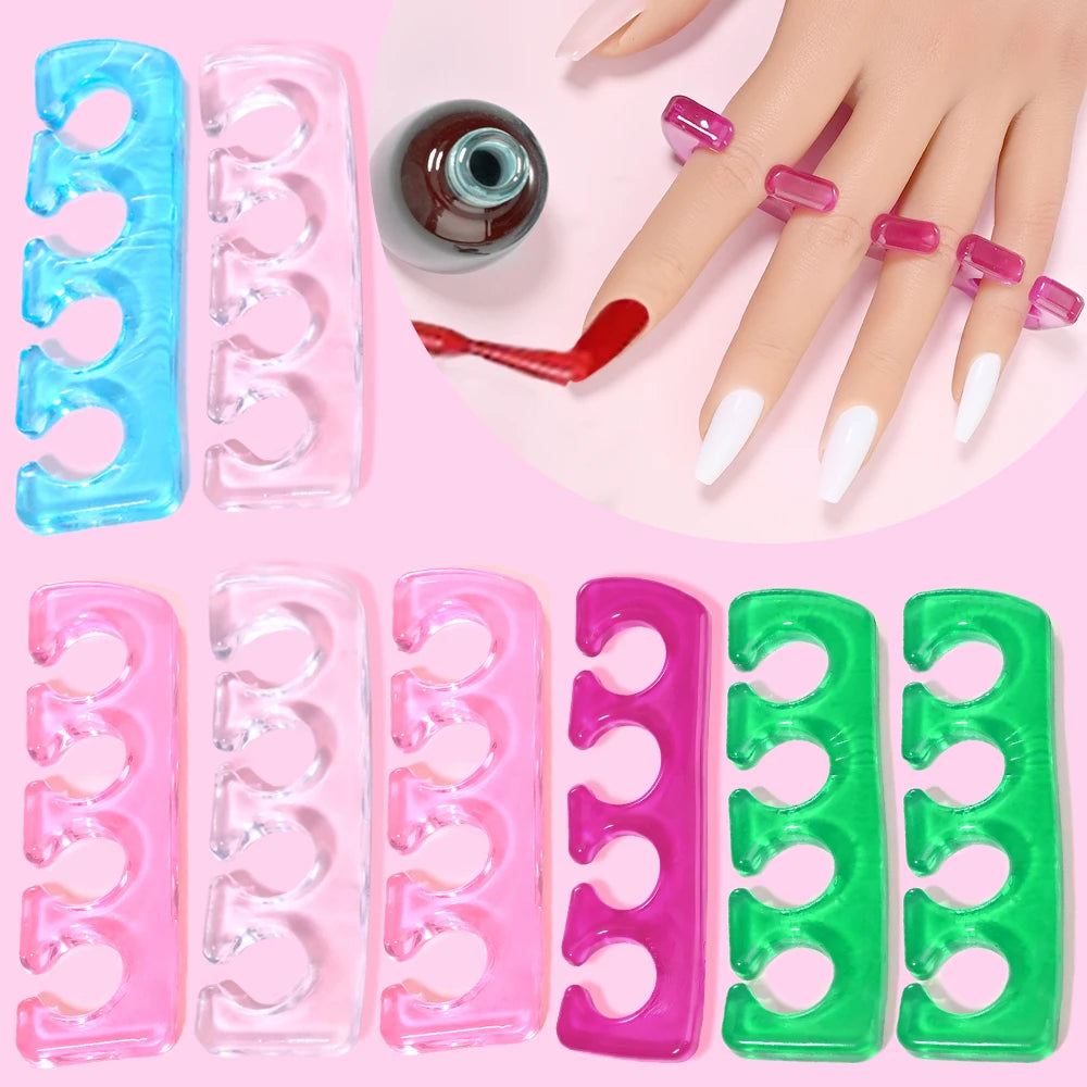 Soft Silicone Toe Separator for Perfect Manicure and Pedicure - Smarsty