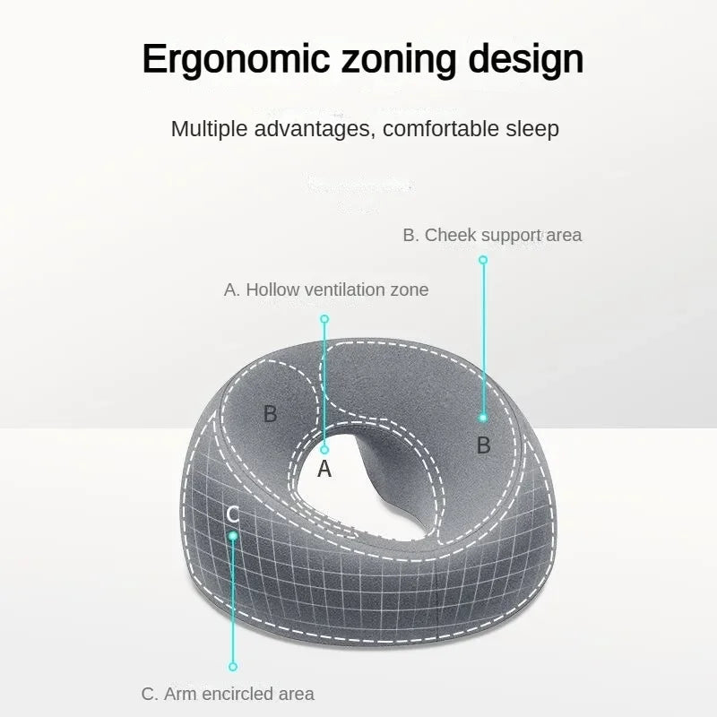 Memory Foam Face Rest Pillow for Ultimate Comfort - Smarsty