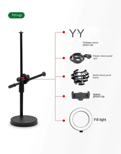 Overhead Tripod With Ring Light For Nail Art Photography - Smarsty