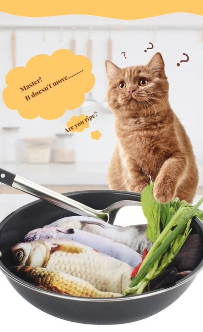 Electric Cat Toy Dancing Fish Interactive Plaything - Smarsty