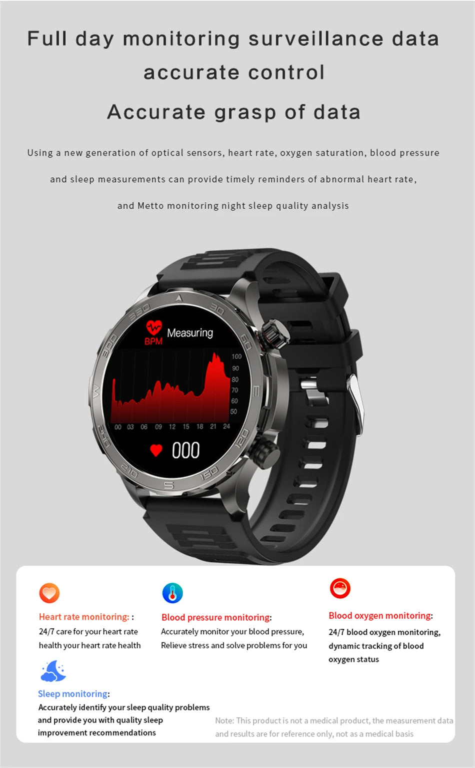 Bluetooth Call Smart Watch For Men With GPS Waterproof - Smarsty