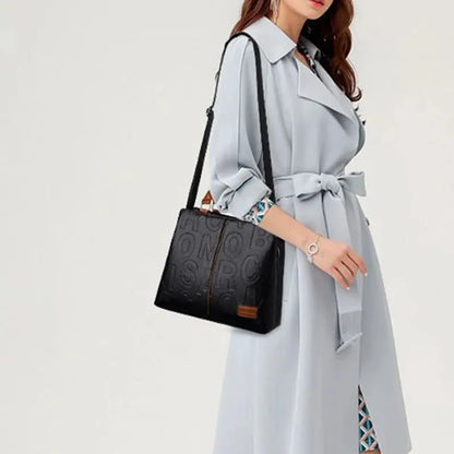 PU Leather Crossbody Bag for Women Large Capacity Travel - Smarsty