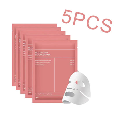 Bio Collagen Face Mask for Deep Hydration and Brightening - Smarsty