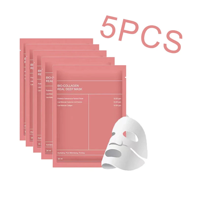 Bio Collagen Face Mask for Deep Hydration and Brightening - Smarsty