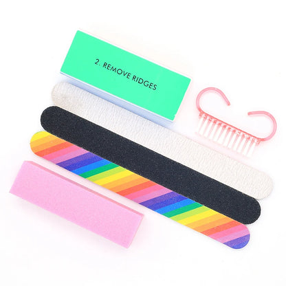 Nail Art Buffer Block for Smooth Manicure Finish - Smarsty