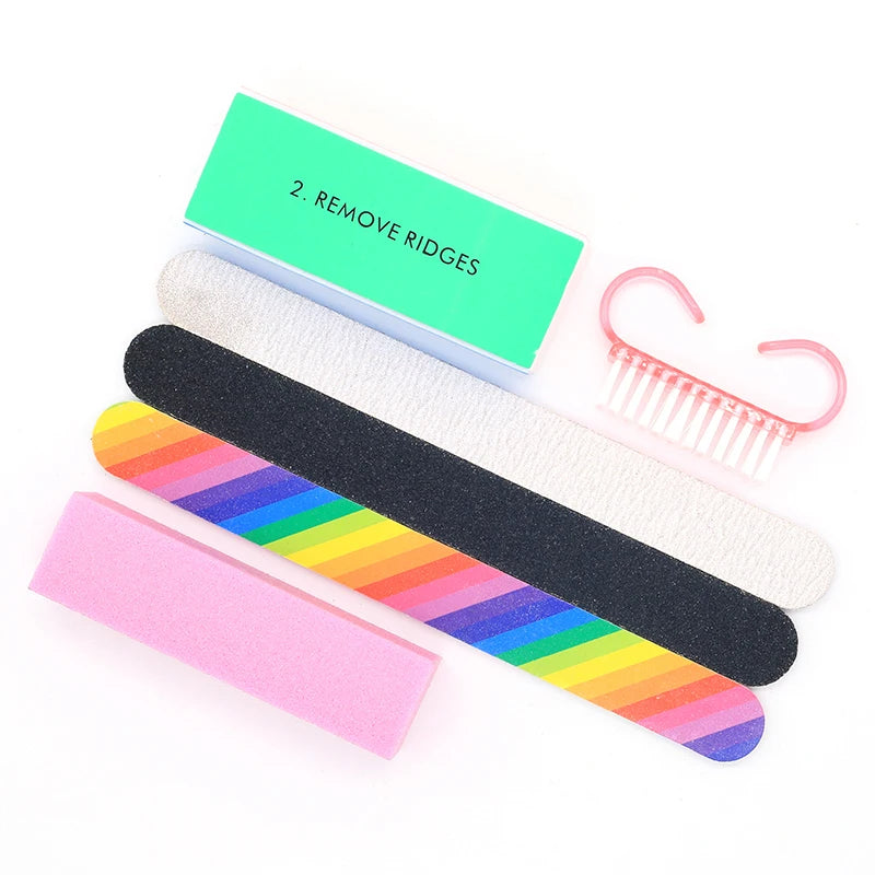Nail Art Buffer Block for Smooth Manicure Finish - Smarsty