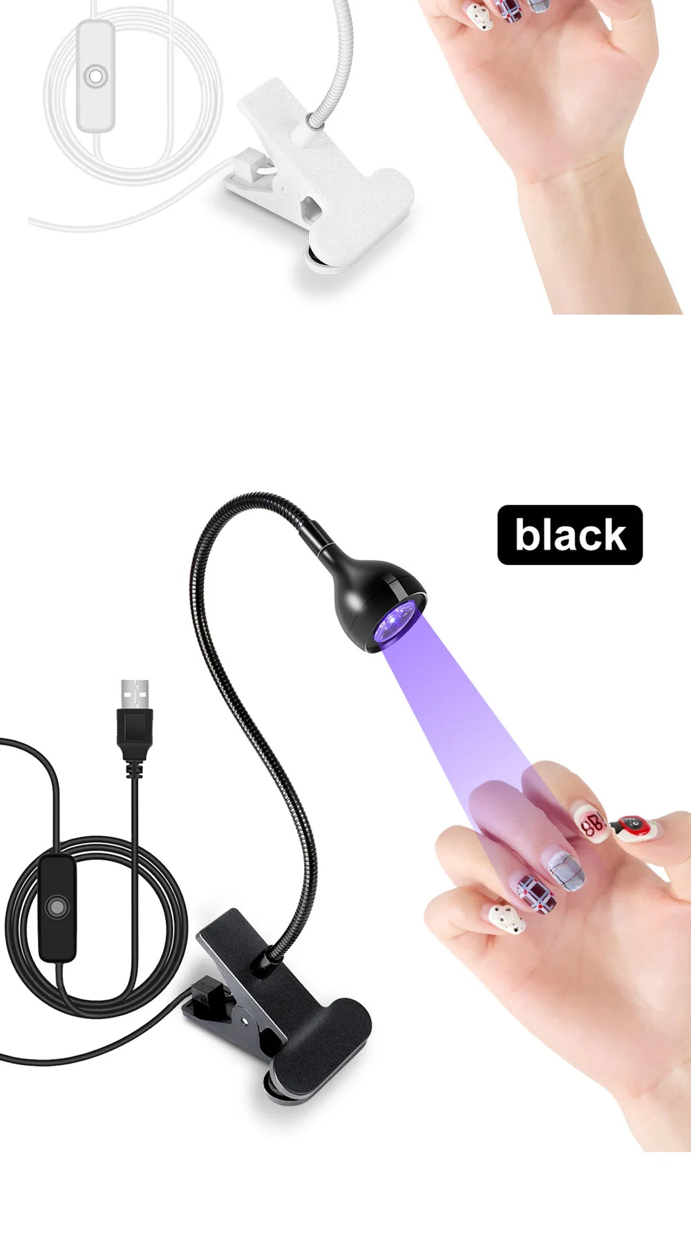 Mini Portable UV Nail Lamp for Quick Gel Drying - Smarsty