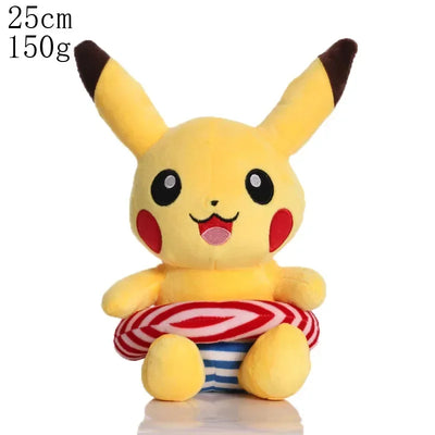 Pokemon Pikachu Pichu Charmander Bulbasaur Squirtle Psyduck Eevee Plush Soft Stuffed Animals Peluche Plushie Toy Small Doll - Smarsty