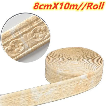 3D Self Adhesive Wall Trim Waterproof Border - Smarsty