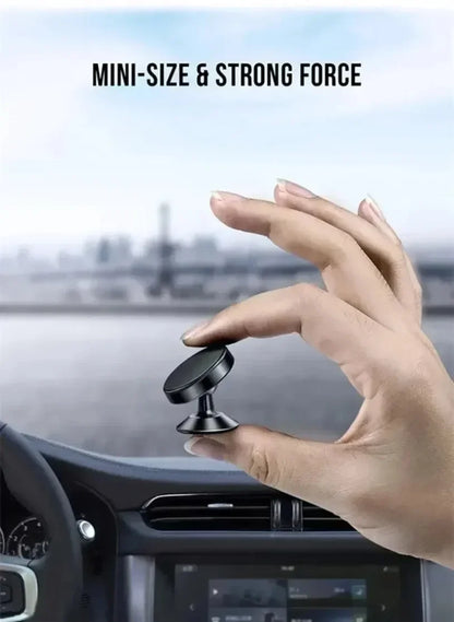 360 Degree Rotation Magnetic Car Phone Holder for iPhone - Smarsty