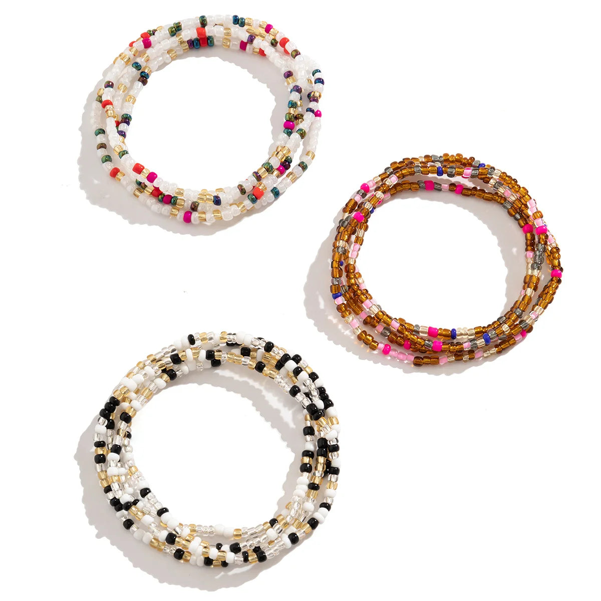 Bohemia Colorful Seed Beads Belly Chain for Summer - Smarsty