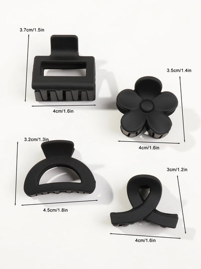 Small Flower Hair Claw Clips For Thin Hair Secure Hold - Smarsty
