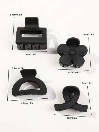 Small Flower Hair Claw Clips For Thin Hair Secure Hold - Smarsty