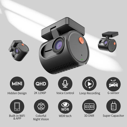 2K Dash Cameras For Cars With Night Vision And WiFi - Smarsty