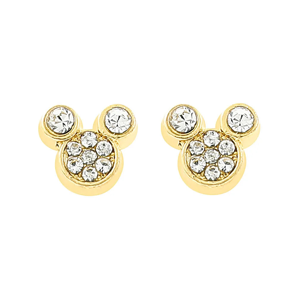 Cute Disney Stitch Flower Stud Earrings for Women and Girls - Smarsty