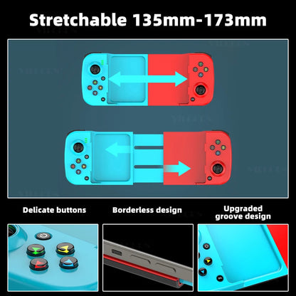 Bluetooth Game Controller with Long Battery Life for PC and Mobile - Smarsty