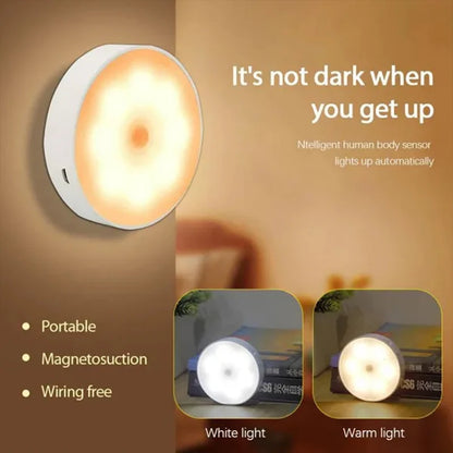 Motion Sensor LED Night Light for Convenient Safety - Smarsty