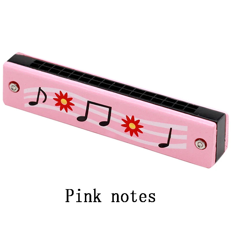Children Wooden Harmonica Musical Instrument Toys Music Teaching Aids Puzzle Early Education Kindergarten Beginners TMZ - Smarsty