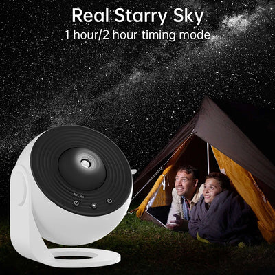 Night Light Galaxy Projector Starry Sky Projector 360° Rotate Planetarium Lamp For Kids Bedroom Valentines Day Gift Wedding Deco - Smarsty
