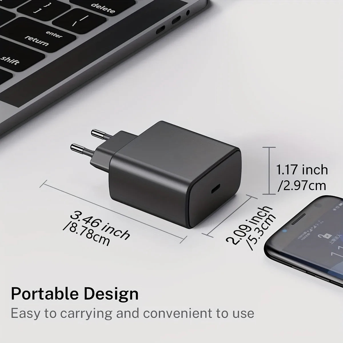 45W USB C PD Charger Fast Charging For Smartphones Portable - Smarsty