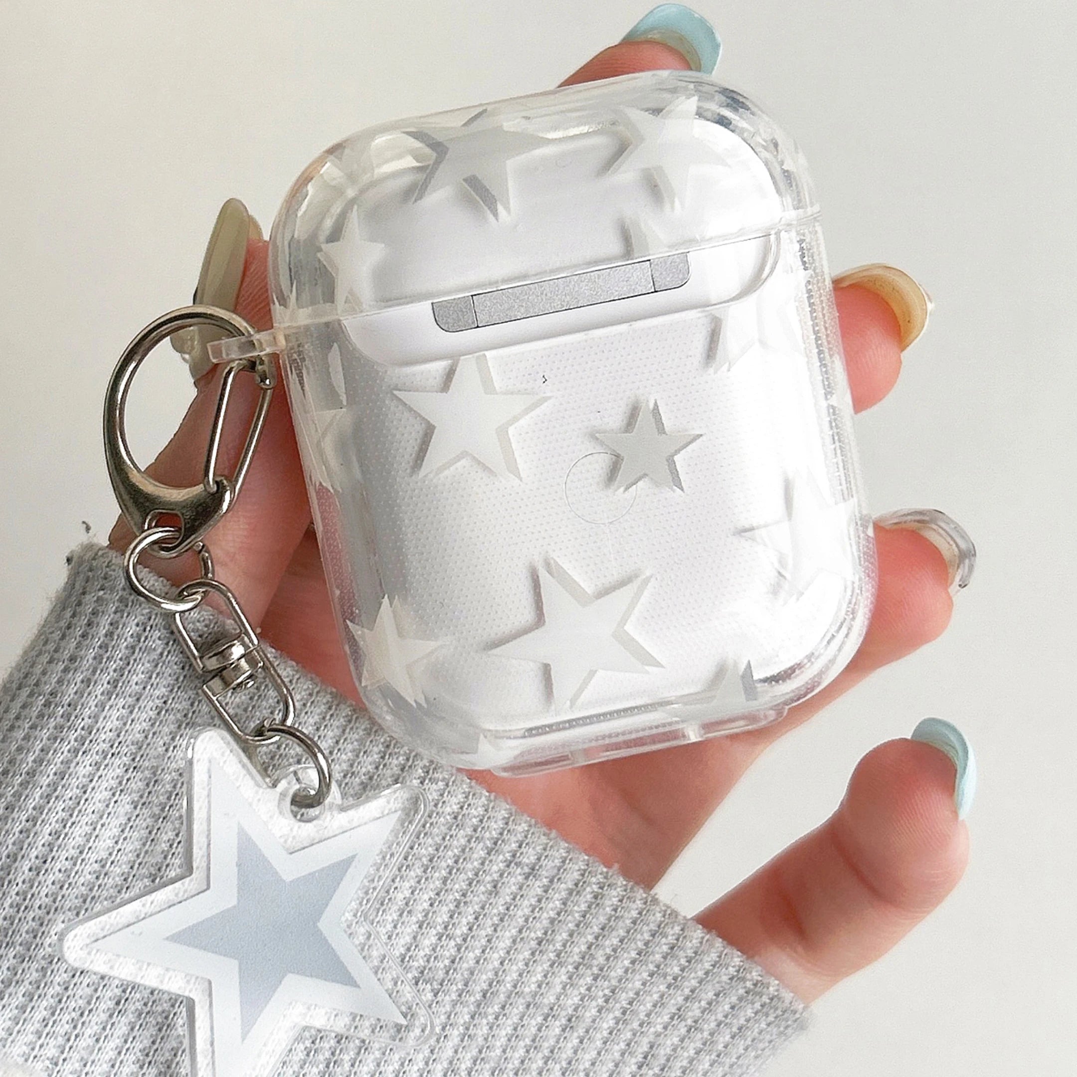 Wireless Bluetooth Earphone Case with Star Pattern - Smarsty