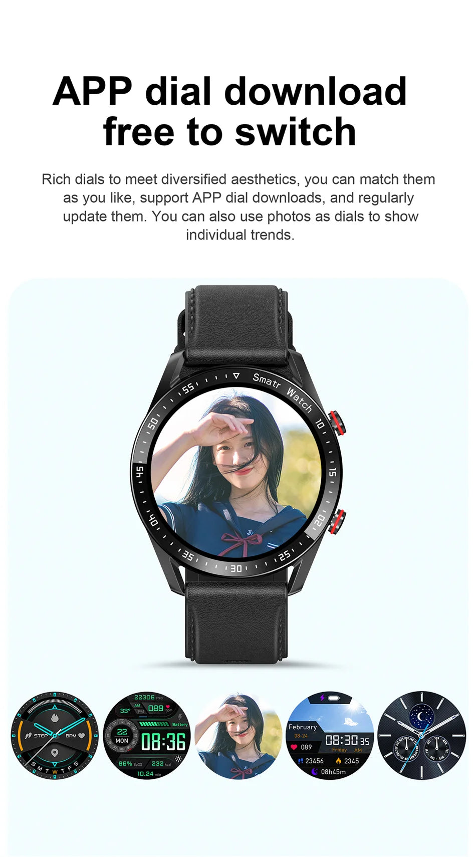 2024 Bluetooth Call Smart Watch with Heart Rate Tracker - Smarsty