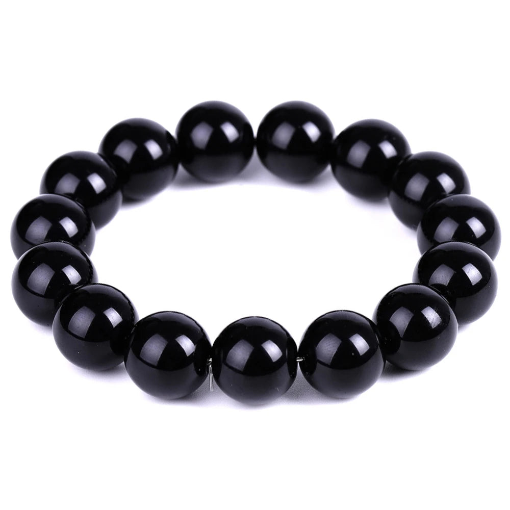 Black Obsidian Bracelet for Blood Circulation and Weight Loss - Smarsty