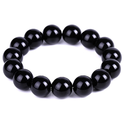 Black Obsidian Bracelet for Blood Circulation and Weight Loss - Smarsty