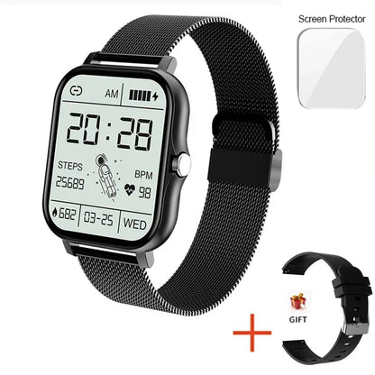 Bluetooth Smart Watch with Touch Call and Fitness Tracker - Smarsty