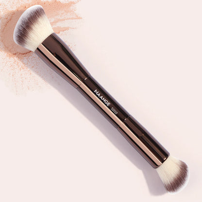 MAANGE Double Ended Foundation Brush for Flawless Contouring - Smarsty