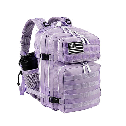 LHI 45L/35L/25L Tactical Backpack for Men and Women Waterproof Athlete Gym Outdoor Bag Travel Hiking Rucksack with Bottle Holder - Smarsty