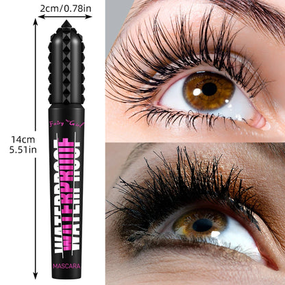 Black Waterproof Mascara for Lengthening and Curling Effect - Smarsty