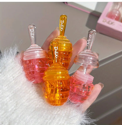 Small Honeypot Lip Oil for Moisturizing Soft Lips - Smarsty