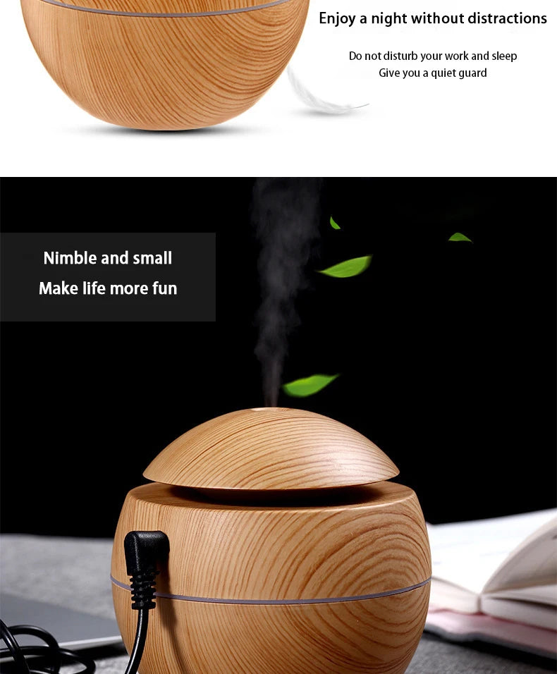 Colorful Antique Mushroom Humidifier with Night Light - Smarsty